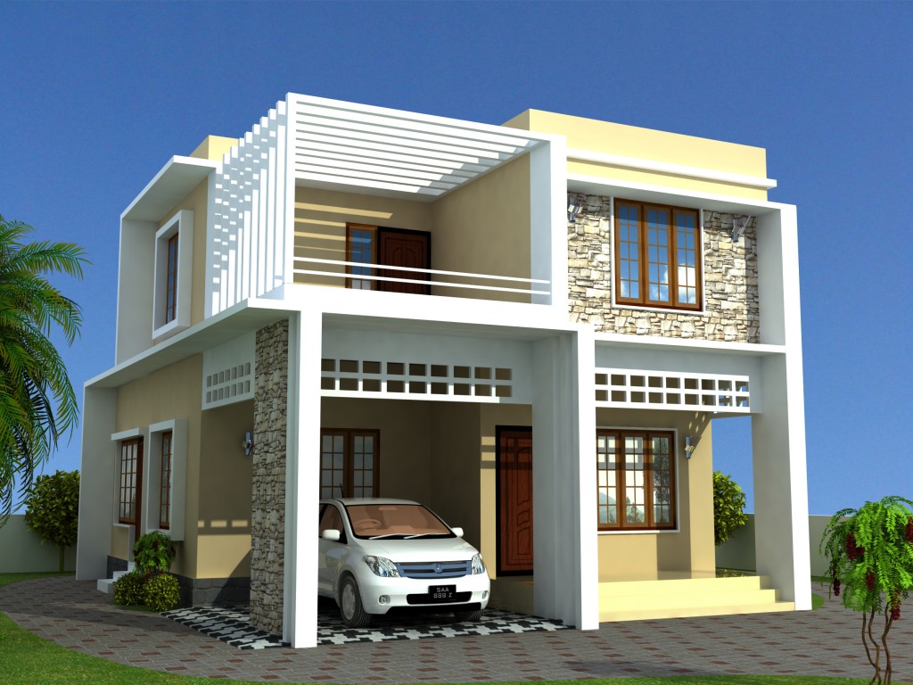 Contemporary model plans - Cadd artech - Kerala Model Home Plans