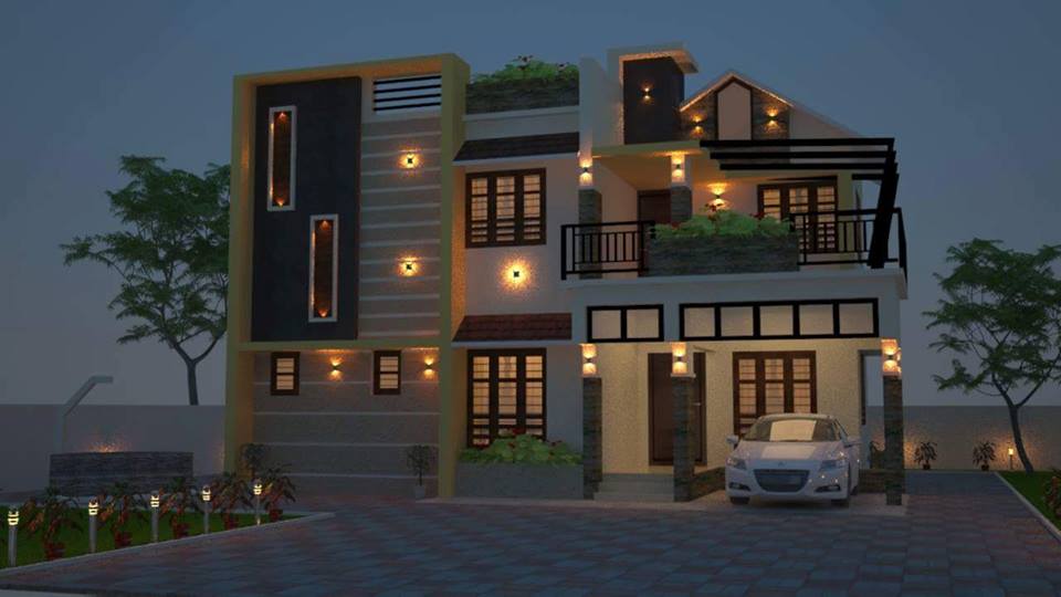 23 Cool Kerala House Plans 4 Bedroom