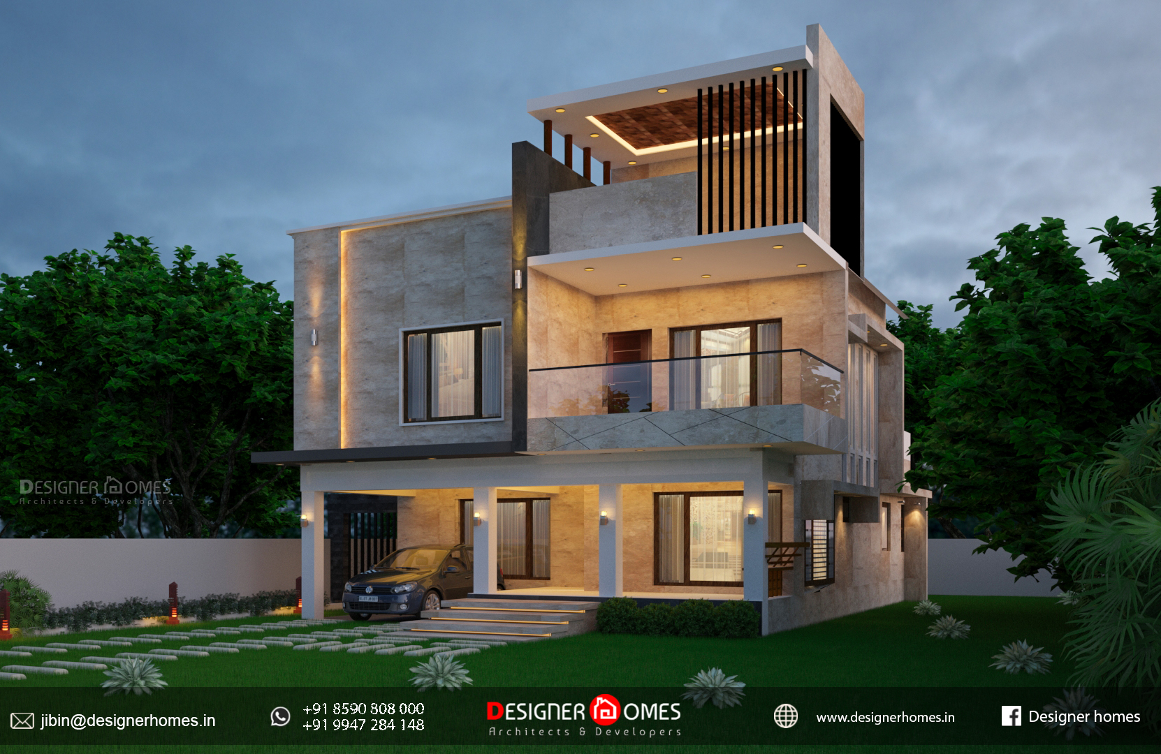 kerala house design photos gallery 2020 - Kerala Model Home Plans