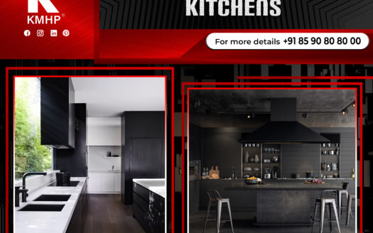 Black Modular Kitchens