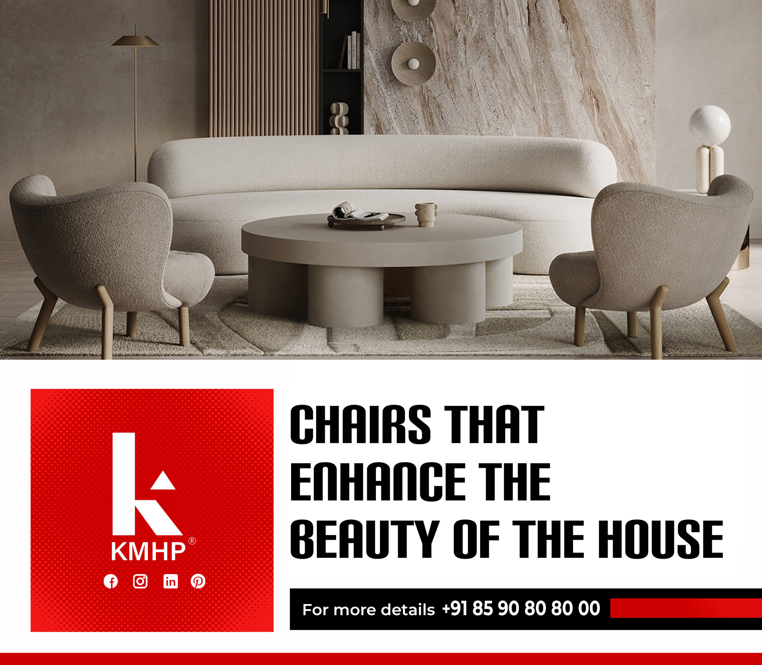 Chairs that enhance the beauty of the house